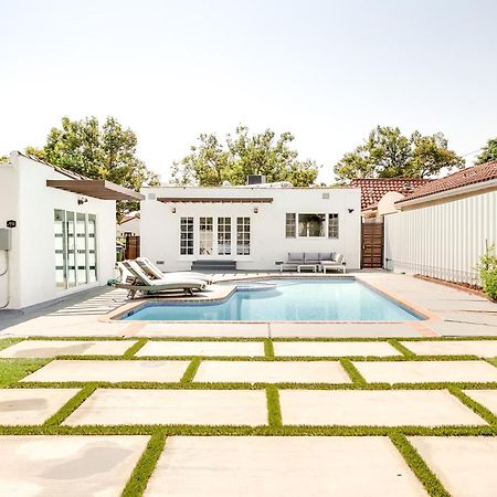 Villa Monthier Melrose Po7H2O0 Los Angeles Esterno foto